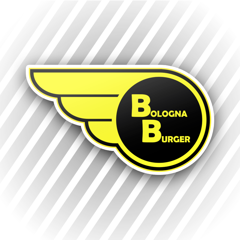 Bologna Burger Media Decals