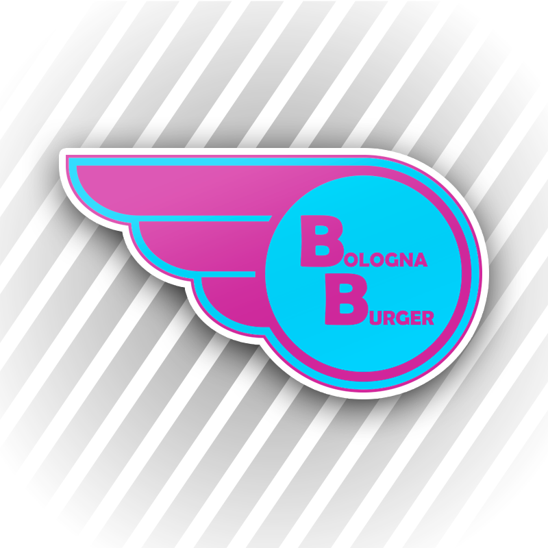 Bologna Burger Media Decals