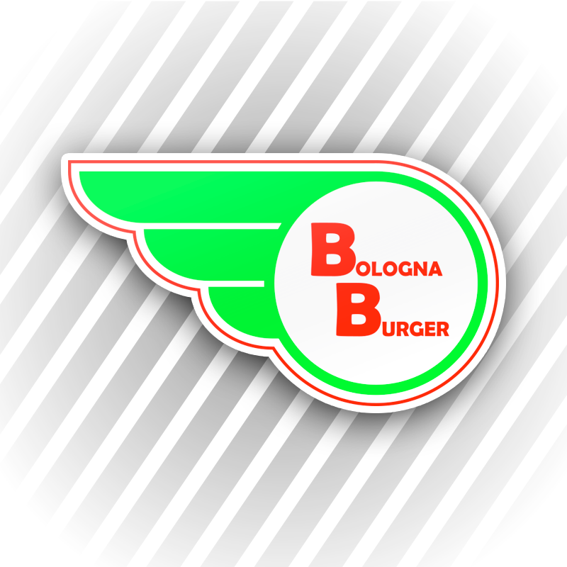 Bologna Burger Media Decals