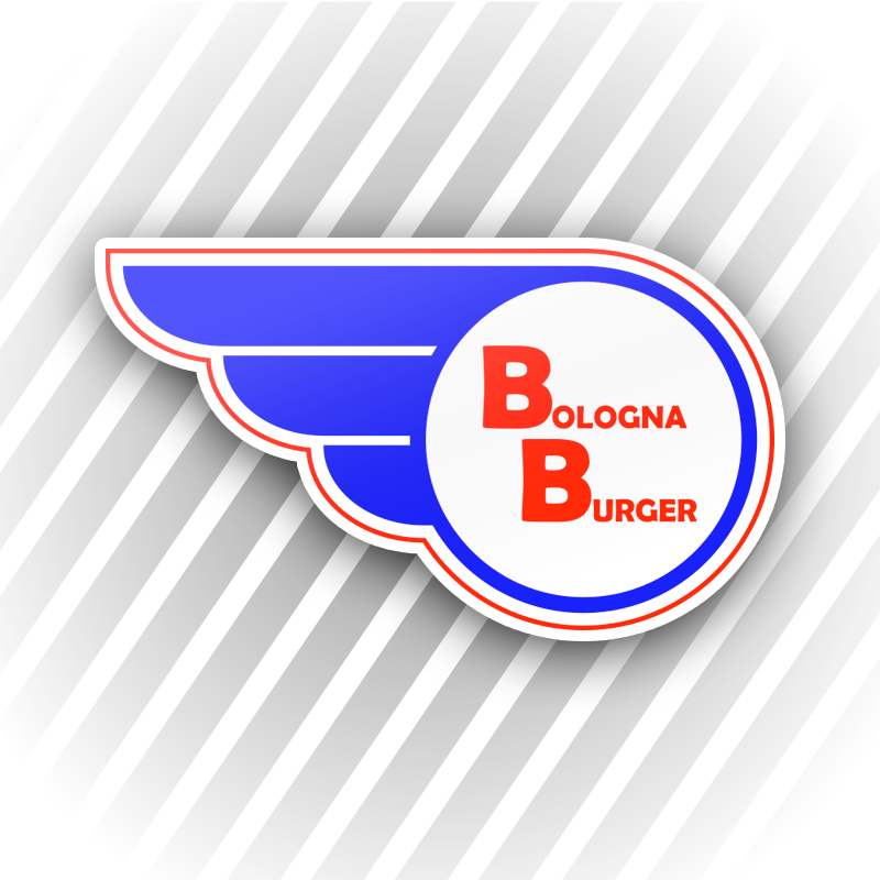 Bologna Burger Media Decals