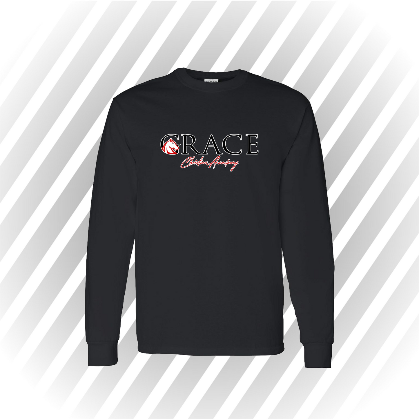 Grace Christian Academy - Long Sleeve Tri Blend