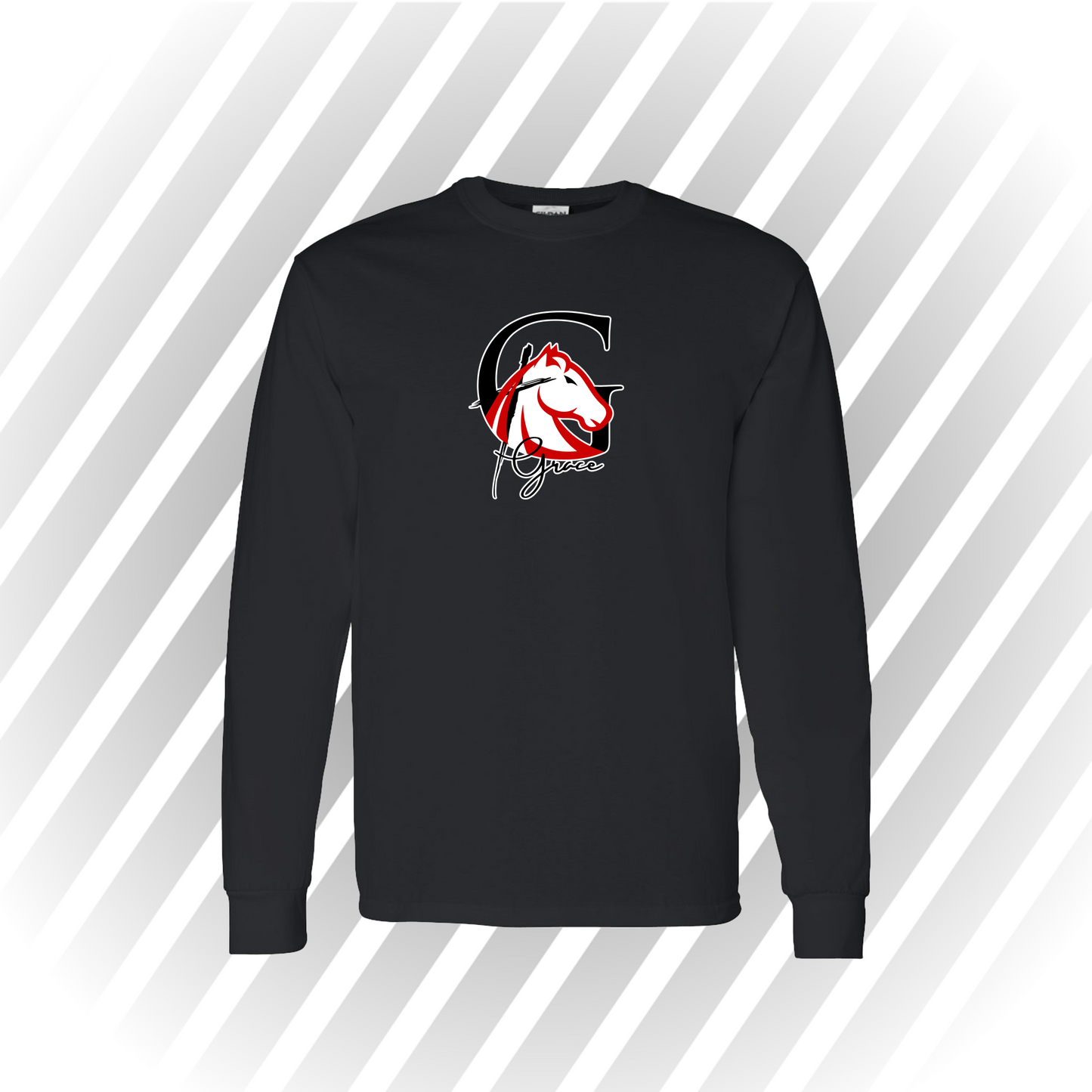 Grace Emblem - Long Sleeve Tri Blend