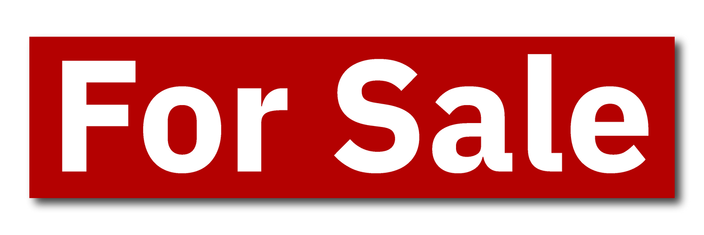 KW Central 6x24 Red For Sale Sign