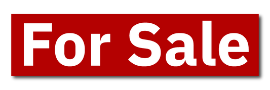 KW Central 6x24 Red For Sale Sign