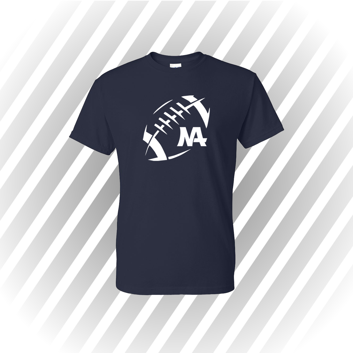 NA Athletics Club Short Sleeve Football Tee