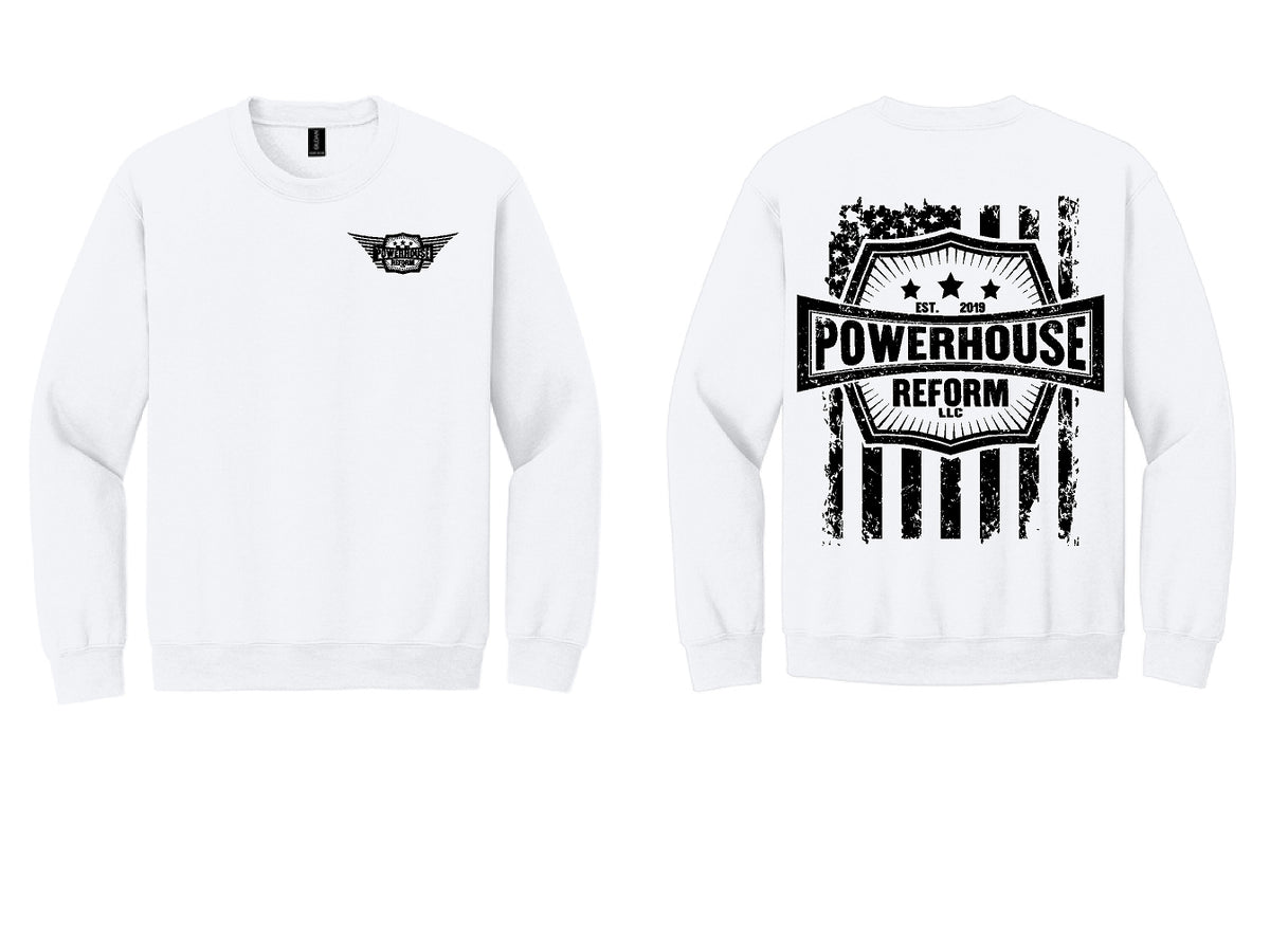 Powerhouse Reform Flag Crewneck