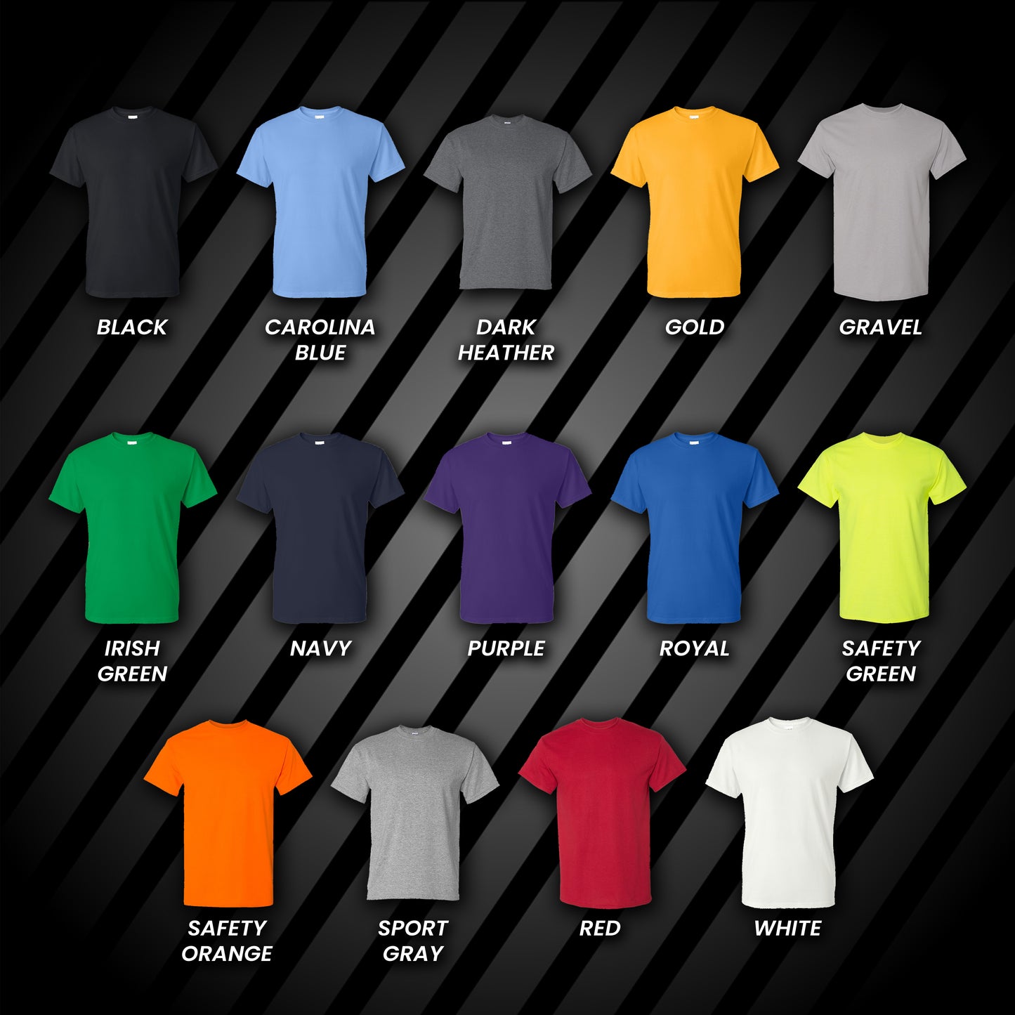 Gildan 8000 Short Sleeve 50/50 Blend