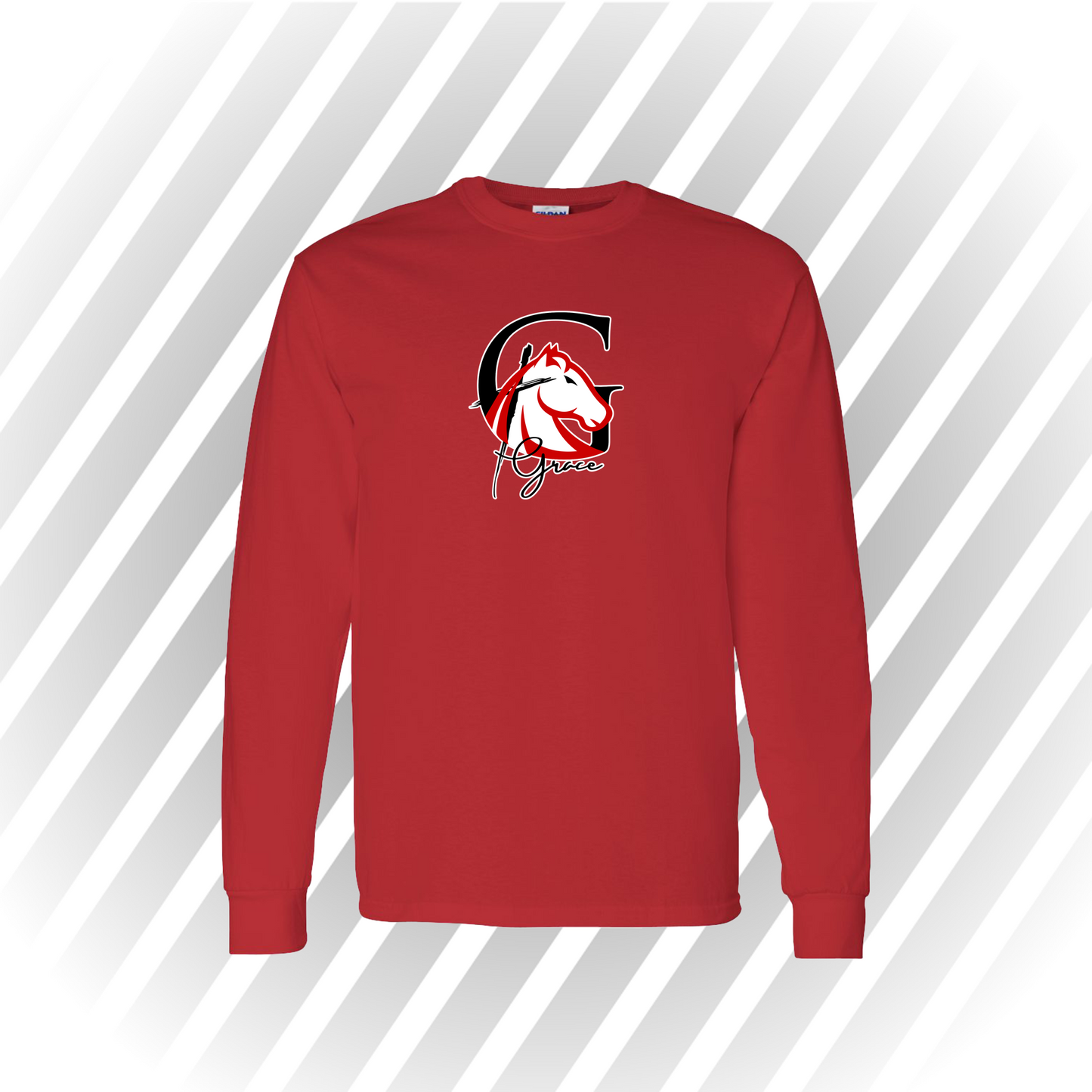 Grace Emblem - Long Sleeve Tri Blend