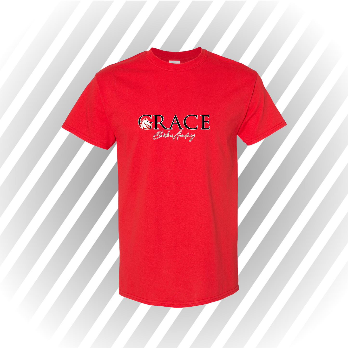 Grace Christian Academy - Short Sleeve Tri Blend