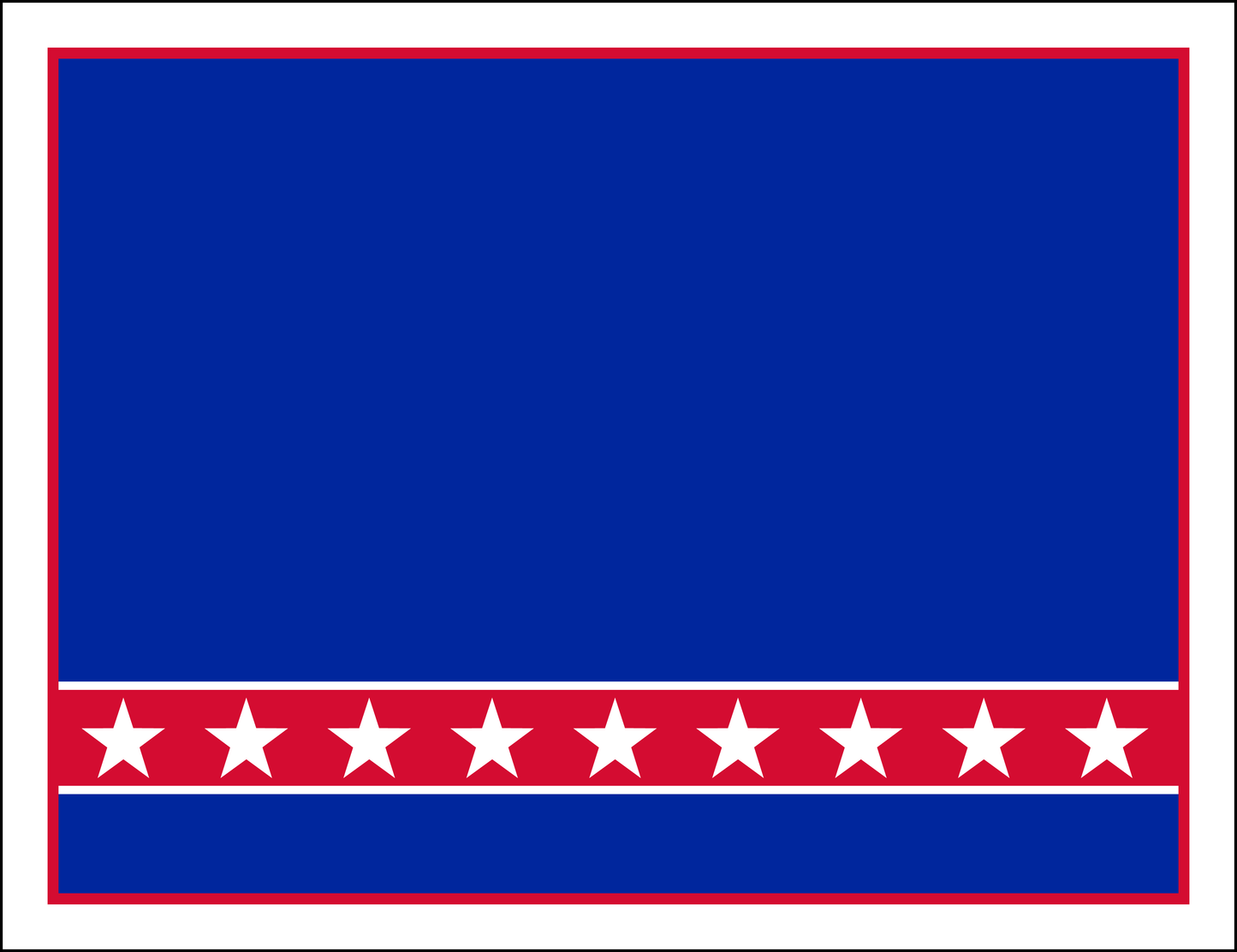 Political Sign Template A