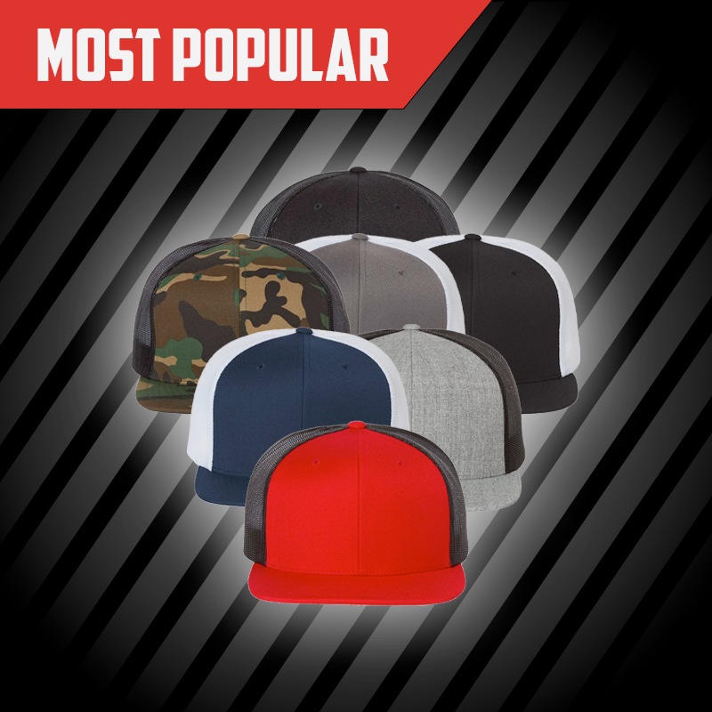 Richardson 511 Wool Blend Flat Bill Trucker Cap Accelerated