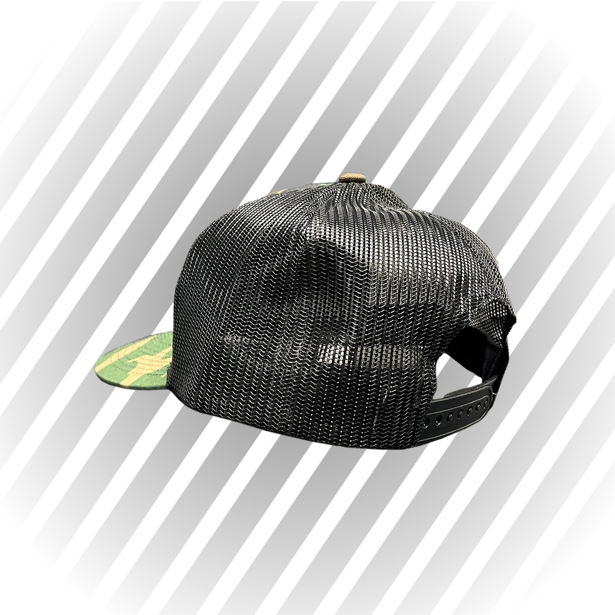 Bologna Burger Media patch camo snapback
