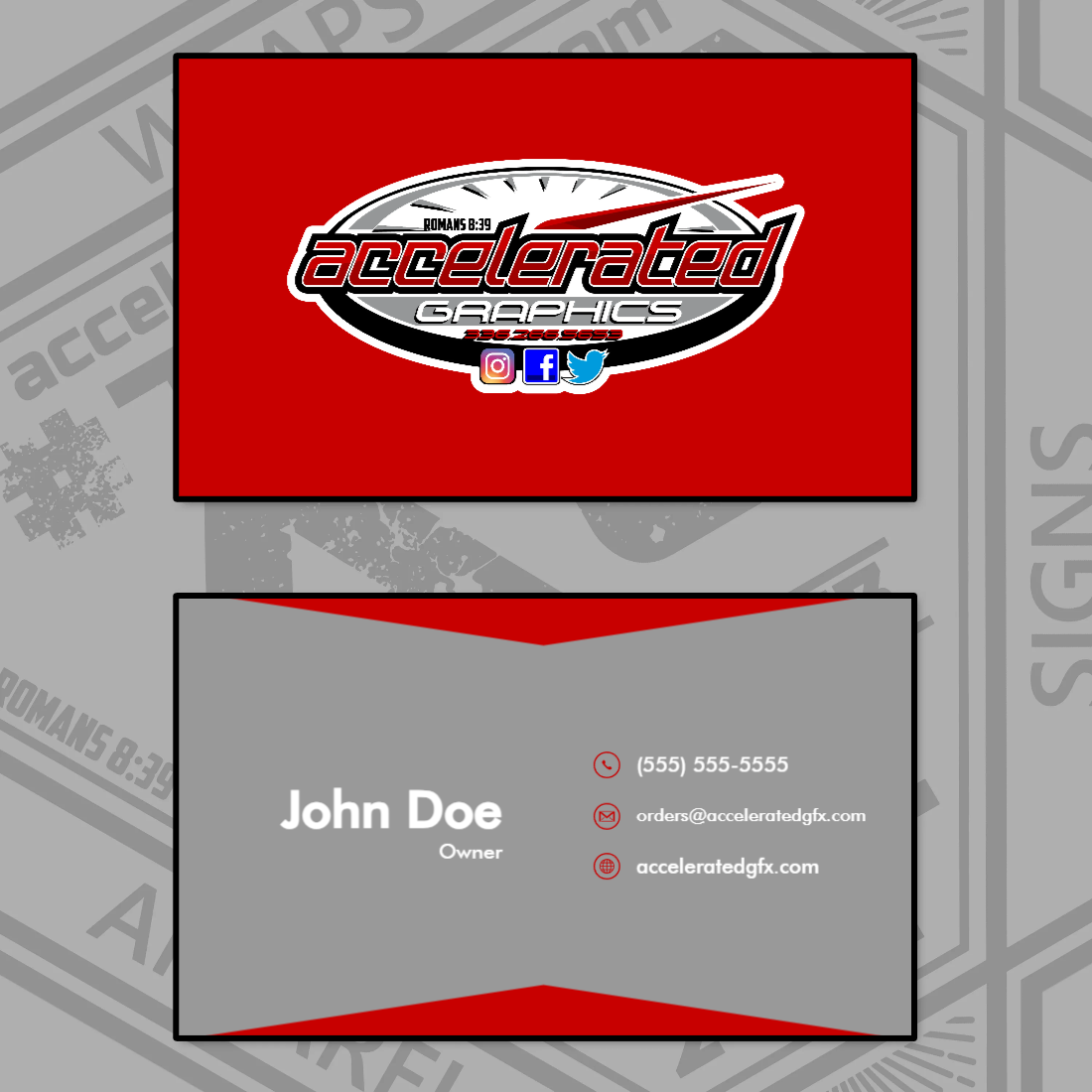 Classic Business Cards x1000