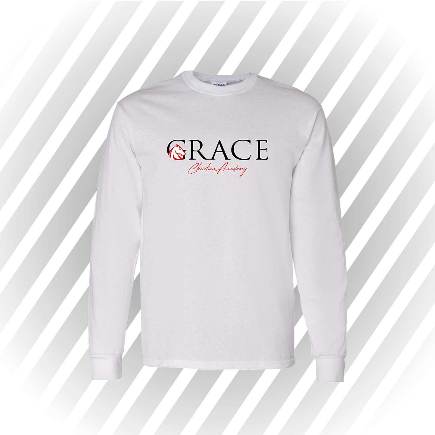 Grace Christian Academy - Long Sleeve Tri Blend