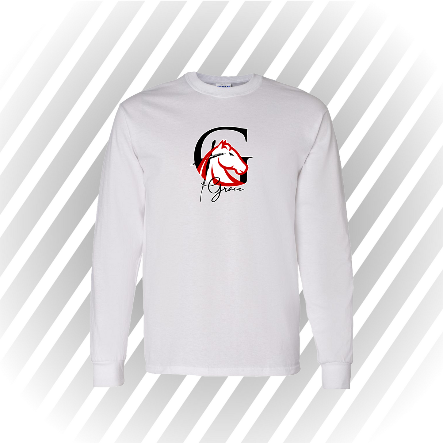 Grace Emblem - Long Sleeve Tri Blend
