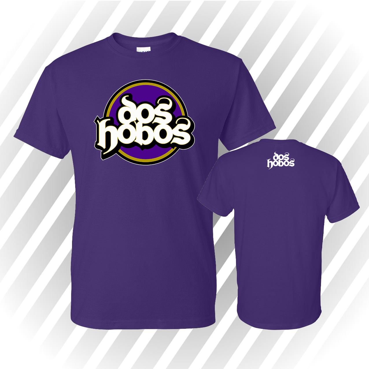 Dos Hobos Purple Tee
