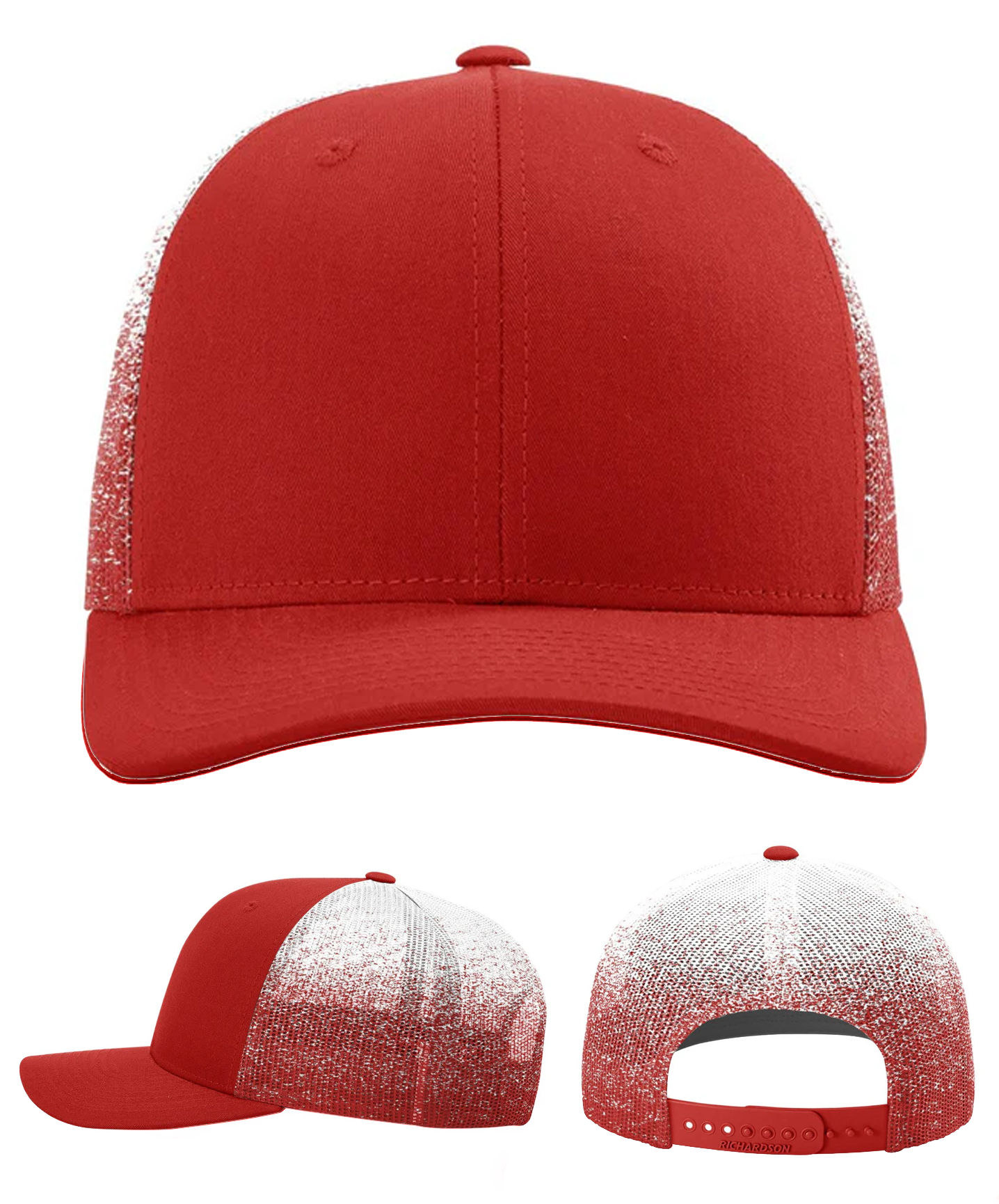 Richardson - Printed Mesh Trucker Cap - 112 PM CLOSEOUT SALE