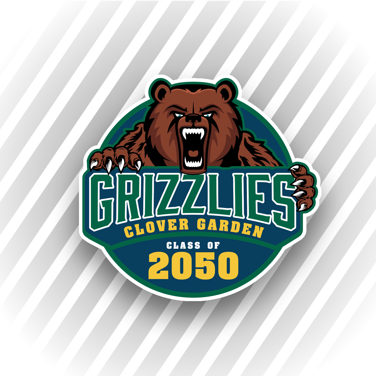 Clover Garden Class Decals 5"x5"