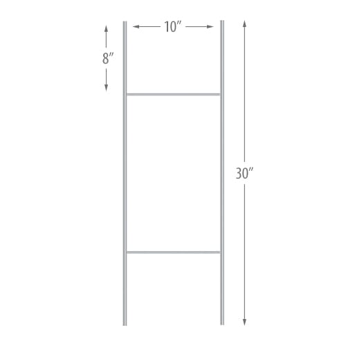 10x30" Economy Step Stakes