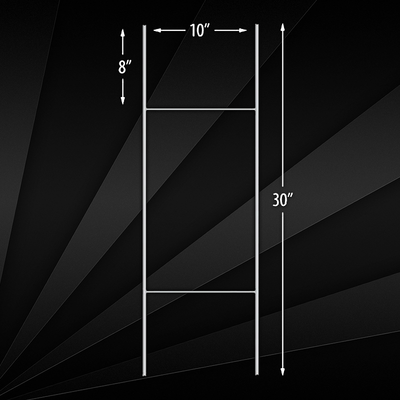10x30" Economy Step Stakes