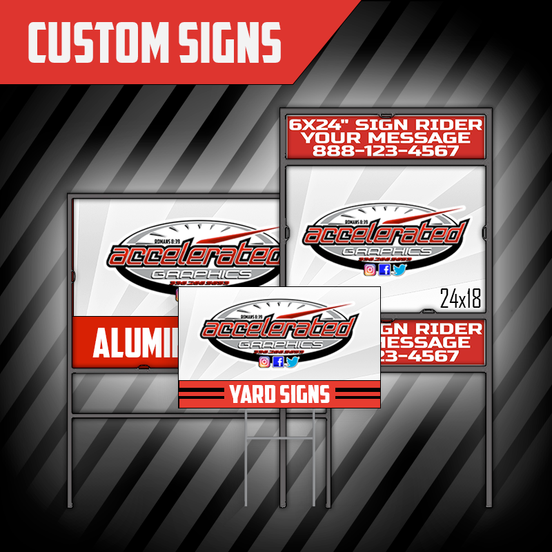 Accelerating Sign Signs & Custom Signage | Burlington, NC