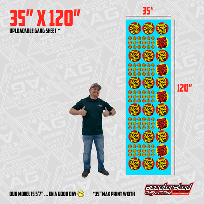 DTF - Uploadable Gang Sheets