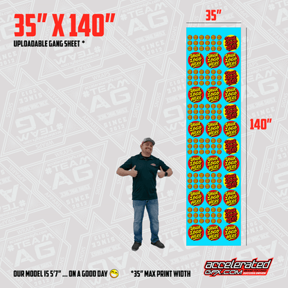 DTF - Uploadable Gang Sheets