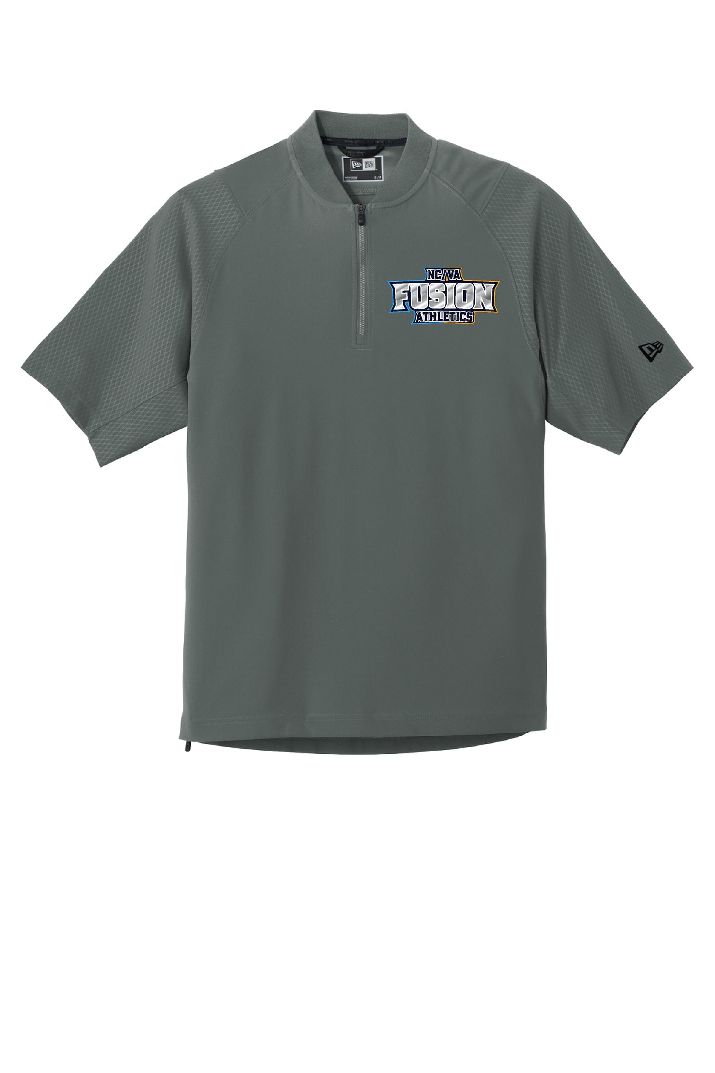 NC/VA Fusion New Era Cage Short Sleeve Quarter Zip Jacket