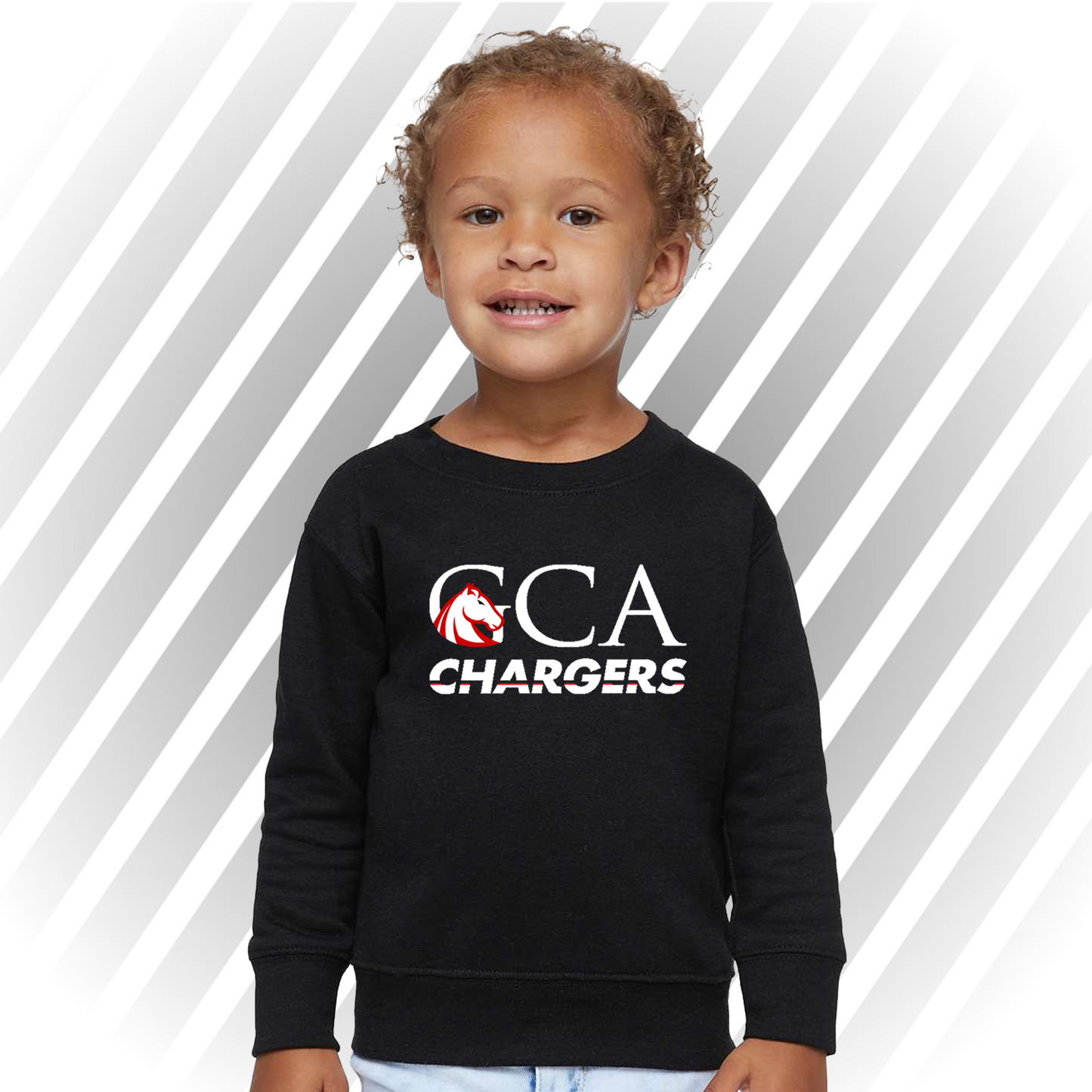 GCA Chargers - Toddler Crewneck Sweater