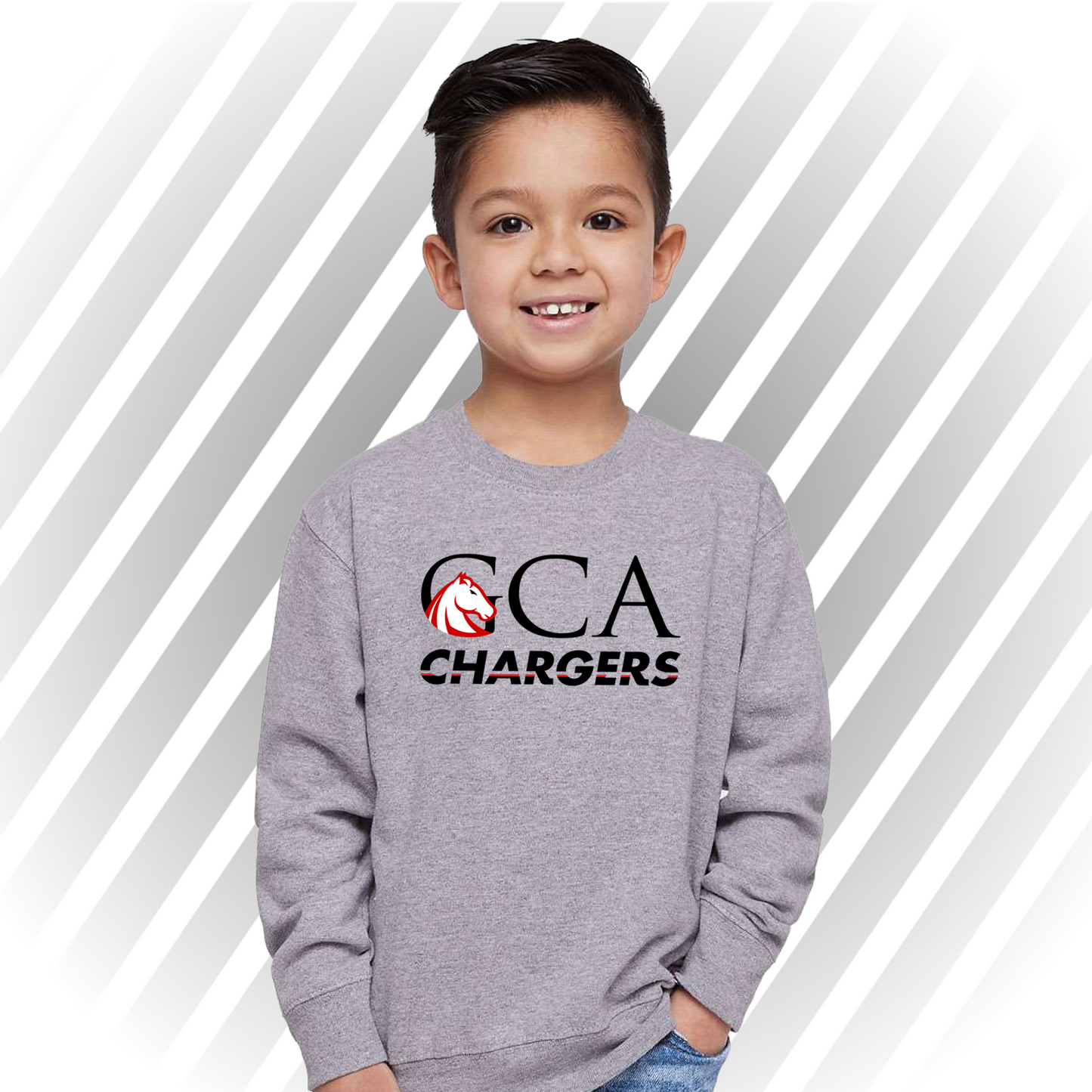 GCA Chargers - Toddler Crewneck Sweater