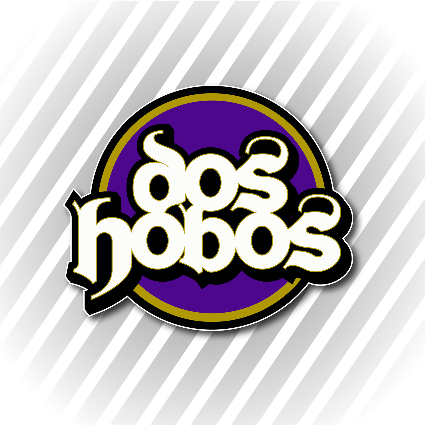 Dos Hobos Decal (Free Decal with Purchase)