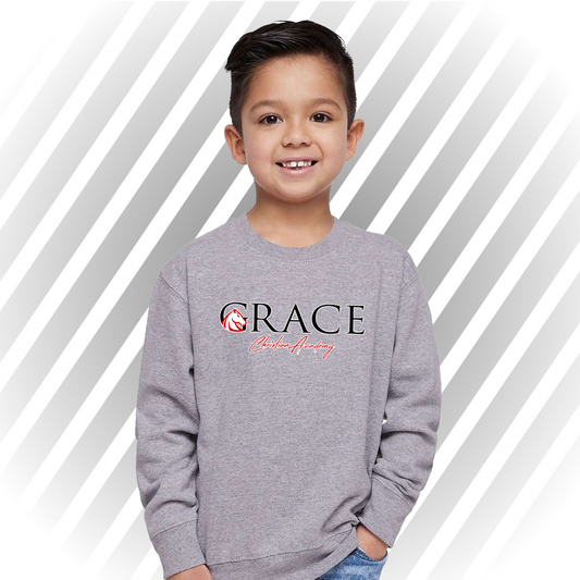 Grace Christian Academy - Toddler Crewneck Sweater