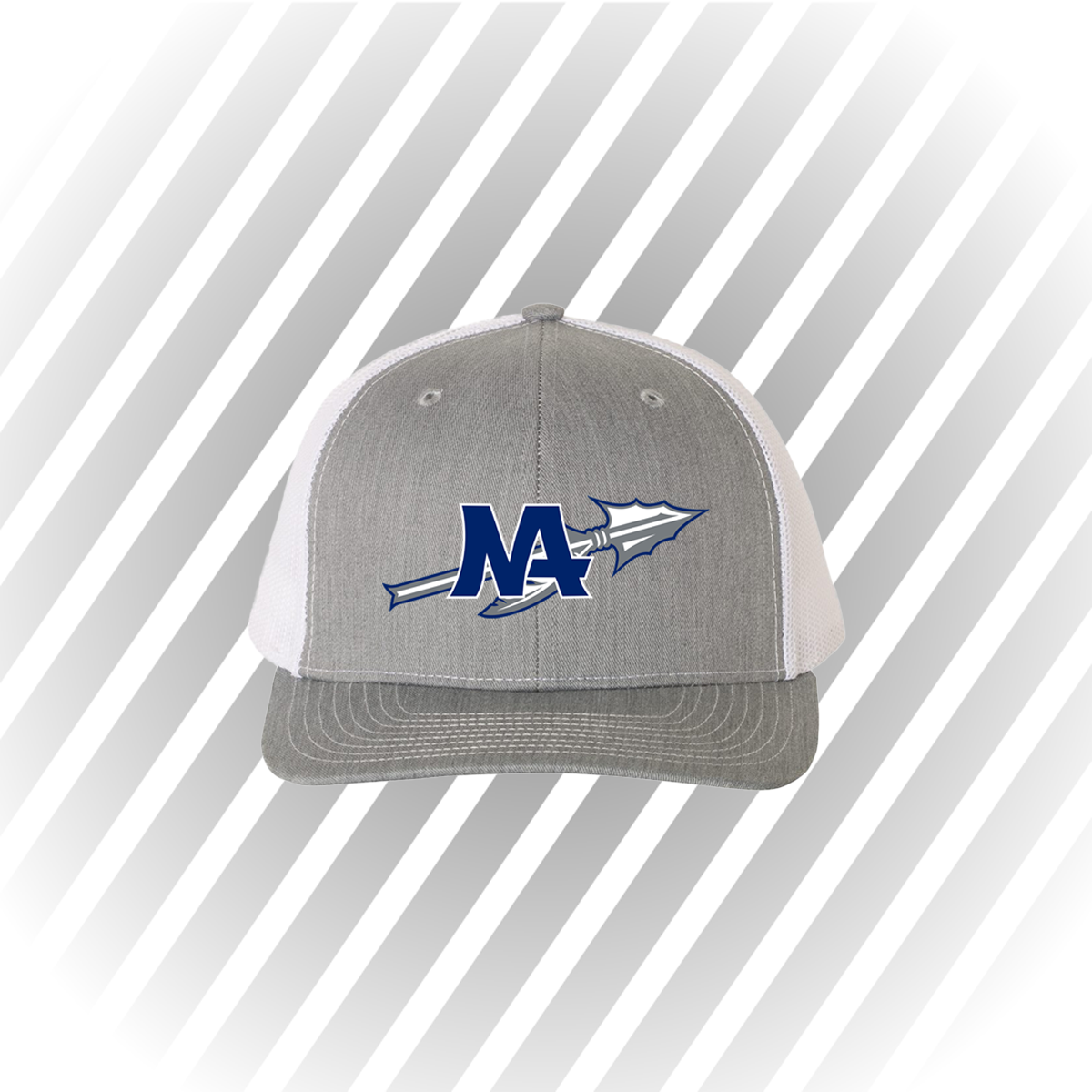 NA Athletics Club Heather Grey Trucker Hat