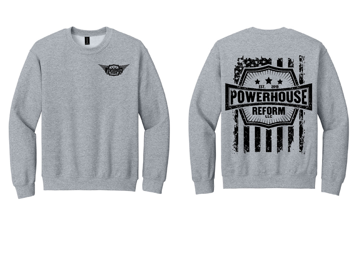 Powerhouse Reform Flag Crewneck