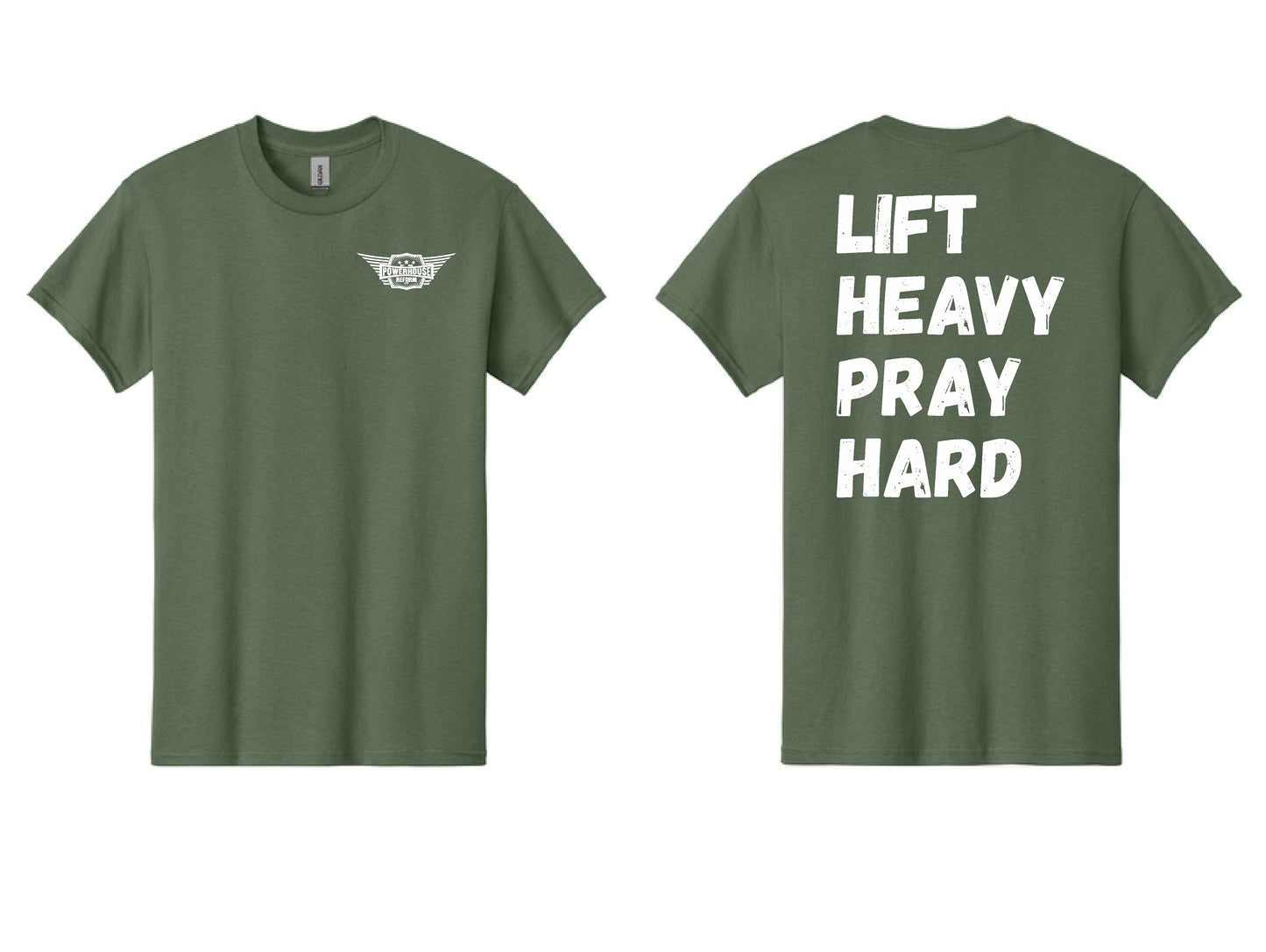 Lift Heavy Pray Hard T Shirt