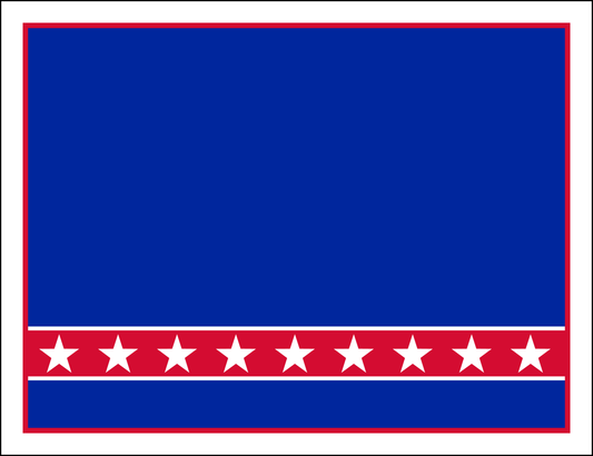 Political Sign Template A