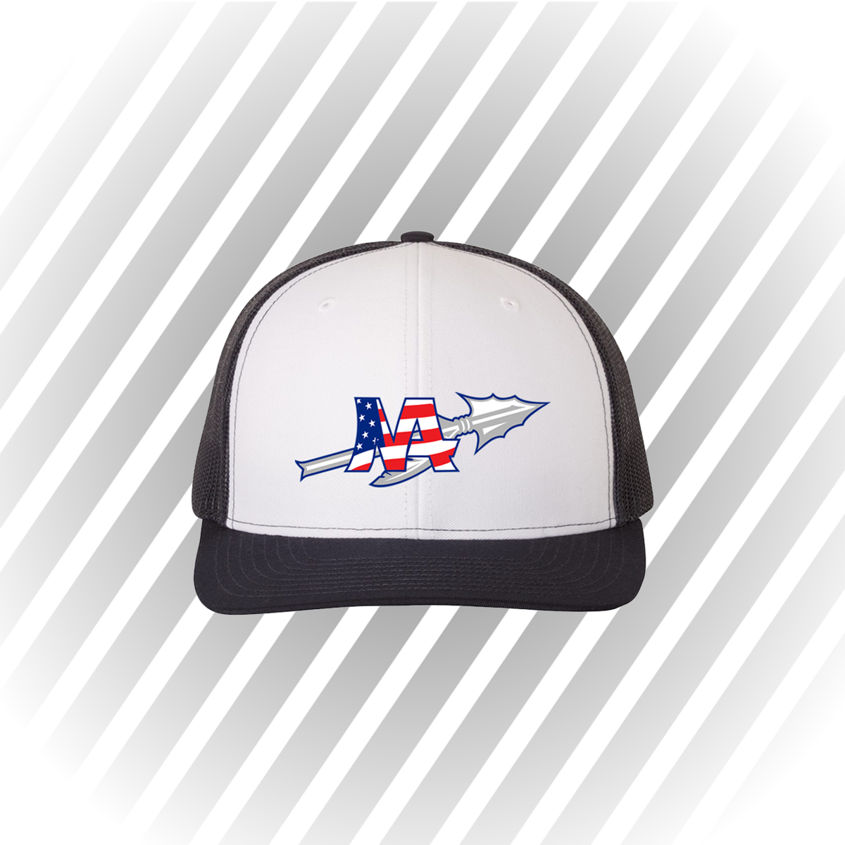 NA Athletics Club American Flag Trucker Hat